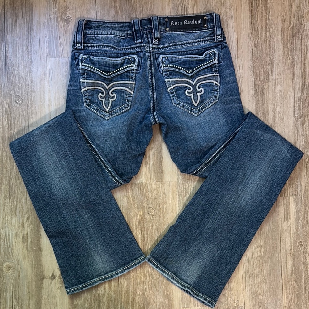 Rock Revival Denim Liberty Boot Cut Size 26